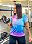 Kit Calça Legging com Camiseta Feminina Degrade Tie Dye - Imagem 9