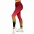 Kit 2 Calças Legging Degrade - Tie Dye e Vermelho Amarelo - Imagem 7
