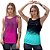 Kit 2 Regatas Fitness Feminina - Joy e Fit - Imagem 1