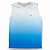 Regata Fitness Masculina Azul Branco - Imagem 1