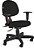 Cadeira Executiva Ergonômica Back system  NR17 DA ABNT Com  Regulagem de  Braço - em  courvin preto - Imagem 4