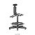 Cadeira Caixa Executiva Ergonômica Checkout Portaria com  Braços com laudo técnico da NR17 - Imagem 5