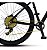 Bicicleta Alumínio Aro 29 Colli Essenza Gold Kit L-Twoo 12 Velocidades, Freio Hidraulico, Garfo Suspensão Com Trava, Quadro 17.0" - Preto, Dourado - Imagem 3