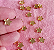 50 Miniatura Estrela - 1cm -  Escolha sua cor - Imagem 1