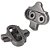Taco Taquinho Sapatilha Pedal Clip Bike Bicicleta MTB SM-SH51 - Imagem 2