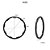 Anel Espaçador Bike Cassete 2.35mm Freehub 7/11 Velocidades - Riderace - Imagem 2