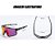 Óculos de Ciclismo Amarelo Com 4 Lentes + Case Original - Kapvoe - Imagem 2