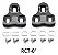 Taco Taquinho Sapatilha Look Keo Speed Wellgo RC7 0 Graus - Imagem 1