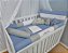kit berço sonho menino jeans - Imagem 1
