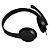 Fone Headset com microfone PH-02BK P2 preto C3PLUS - Imagem 2