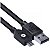 Cabo USB X Micro USB B 2.0 1m preto MUSB-1 Vinik - Imagem 1
