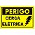 Placa de Advertência Cerca Elétrica em Plástico 18 X 11 000000000906921 - Imagem 1