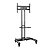 Suporte Pedestal com Rodízios e Altura Regulável de 1120 a 1520mm para TVs a partir de 32" Preto A06V6_PRO ELG - Imagem 2