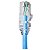 Patch Cord CAT5E U/UTP CMX T568A/B 0.5m Azul Claro 35104005 SOHOPLUS Furukawa - Imagem 1