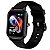 SmartWatch Level LVW-10 Tela TFT de 1.83" Compatível com iOS e Android Pulseira de Couro Black - Imagem 1