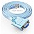 Cabo Console Db9 Femea P/ Rj45 Nexcom Com Port Cable 6023309081X00 1.8m - Imagem 1