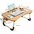 Suporte de Notebook Mesa Dobravel com Gavetinha e Porta Copo 60X40X28 cm Cores Variadas TRC0542 - Imagem 3