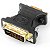 Adaptador DVI Macho X VGA Fêmea ADP-DVIVGA10BK 441030001810 Pluscable - Imagem 2
