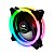 Kit Cooler Gabinete F7-L600RGB 2 Fans RGB 12x12mm com Controle + Controladora + Barra Led C3Tech - Imagem 3