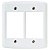 Placa 4x4 com 6 Postos Horizontal Branca Lux2 57105031 Tramontina - Imagem 1