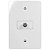 Conjunto Tomada TV Coaxial 75 Ohms 4x2 Br Renova PA021361 Margirius - Imagem 1