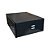 Mini Rack 19" 3U x 350mm economic porta c/ visor acrílico preto c/ 02 chaves - 4040 Max Eletron - Imagem 3