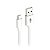 Cabo USB-USB C 1M 3A CB-C10WH Branco C3Tech - Imagem 2