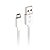 Cabo USB-Micro USB CB-M11WH Branco 1M 2A C3TECH - Imagem 2