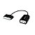 Cabo OTG Galaxy Dock 30 pinos para USB fêmea 21119238 COMTAC - Imagem 1