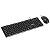 Kit Teclado e Mouse USB Vinik Slim Chocolate SC100 Preto ABNT2 - Imagem 2