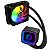 Water Cooler PCYes Tundra Black Vulcan ARGB 120mm WCTBK120 - Imagem 2
