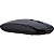 Mouse Sem Fio Recarregável Fortrek MS14 Slim Tri-Mode (2,4GHz/Bluetooth/Cabo) Preto com Bateria 500mAh - Imagem 4