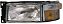 1732510 - FAROL PRINCIPAL SCANIA SERIE 4 LD - COM PISCA - Imagem 1