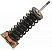 9583170303 KIT MOLA  AMORTECEDOR CABINE TRASEIRO MERCEDES ATEGO 9583170103 - Imagem 1