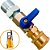 Kit Registro + Engate Rápido Para Lavadora Wap Bravo 2550 - Imagem 1