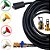 10 Metros de Mangueira + Registro c/ Engate Rápido para Lavadora de Alta Pressão Wap New Eco Wash 2200 + 4 Bicos de Engate Rápido - Imagem 1