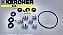 Kit Reparos Para Karcher 310-330-340-K800 Karcher Junior - Imagem 2