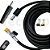 12 Metros de Mangueira Trama de Aço + Registro c/ Engate Rápido + Bico Curto para Lavadoras de Alta Pressão Karcher HD 585 - Imagem 4