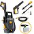 Kit Lavadora de Alta Pressão 1400W 1500PSI WAP WL 1820 + Snow Foam Canhão de Espuma - Imagem 1