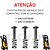 Kit com 3 Pistões Para Lavadoras de Alta Pressão WAP Combate/Extreme - Imagem 3