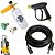 3 Metros Mangueira Trama de Nylon + Snow Foam Com Gatilho + 2 Bicos Para Lavadoras Wap 4100 - Imagem 1