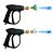 3 Metros Mangueira Trama de Nylon + Snow Foam Com Gatilho + 2 Bicos Para Lavadoras Wap 5100 - Imagem 2