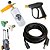 18 Metros Mangueira Trama de Nylon + Snow Foam Com Gatilho + 2 Bicos Para Lavadoras Wap 5100 - Imagem 1