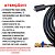 8 Metros Mangueira Trama de Aço com Registro Para Lavadoras Karcher HD 585 - Imagem 2