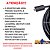 10 Metros Mangueira Com Registro e Bico Curto Para Karcher K3 - Imagem 2