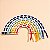 Arco-íris ALINHAVO de madeira - Imagem 5
