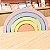 Arco-íris candy colors de madeira 25cm - Imagem 2