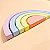 Arco-íris candy colors de madeira 25cm - Imagem 3