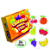 Kit com 6 quebra-cabeças frutas - Imagem 1