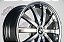 Jogo De Rodas Ace Alloy Executive Preto Diamantado Borda Polida 5x120 - 19x8,5 - Imagem 5